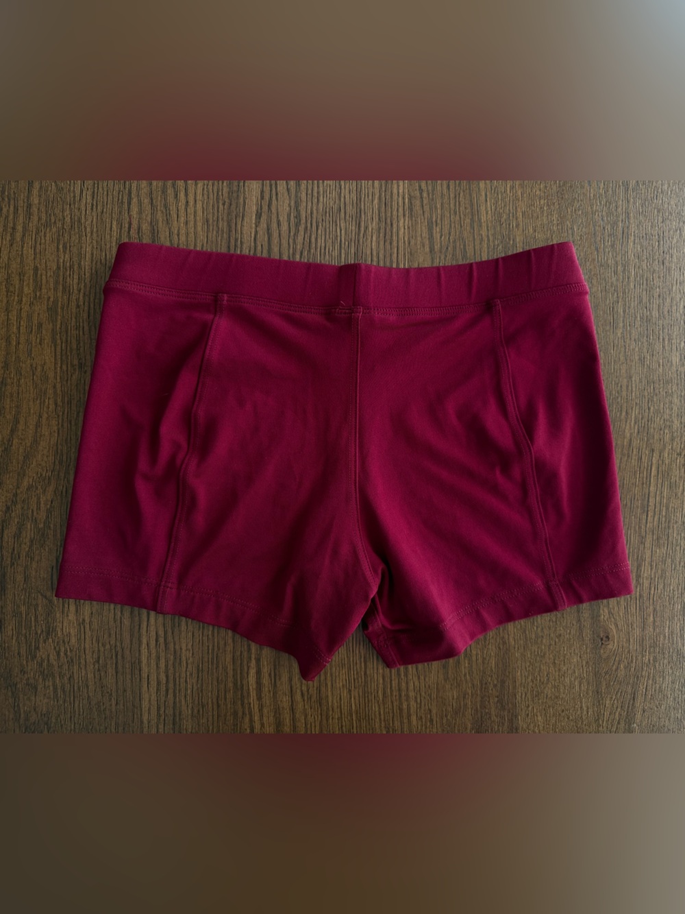 Varsity Cheer Maroon MotionFLEX Shorts - Picture 3 of 5